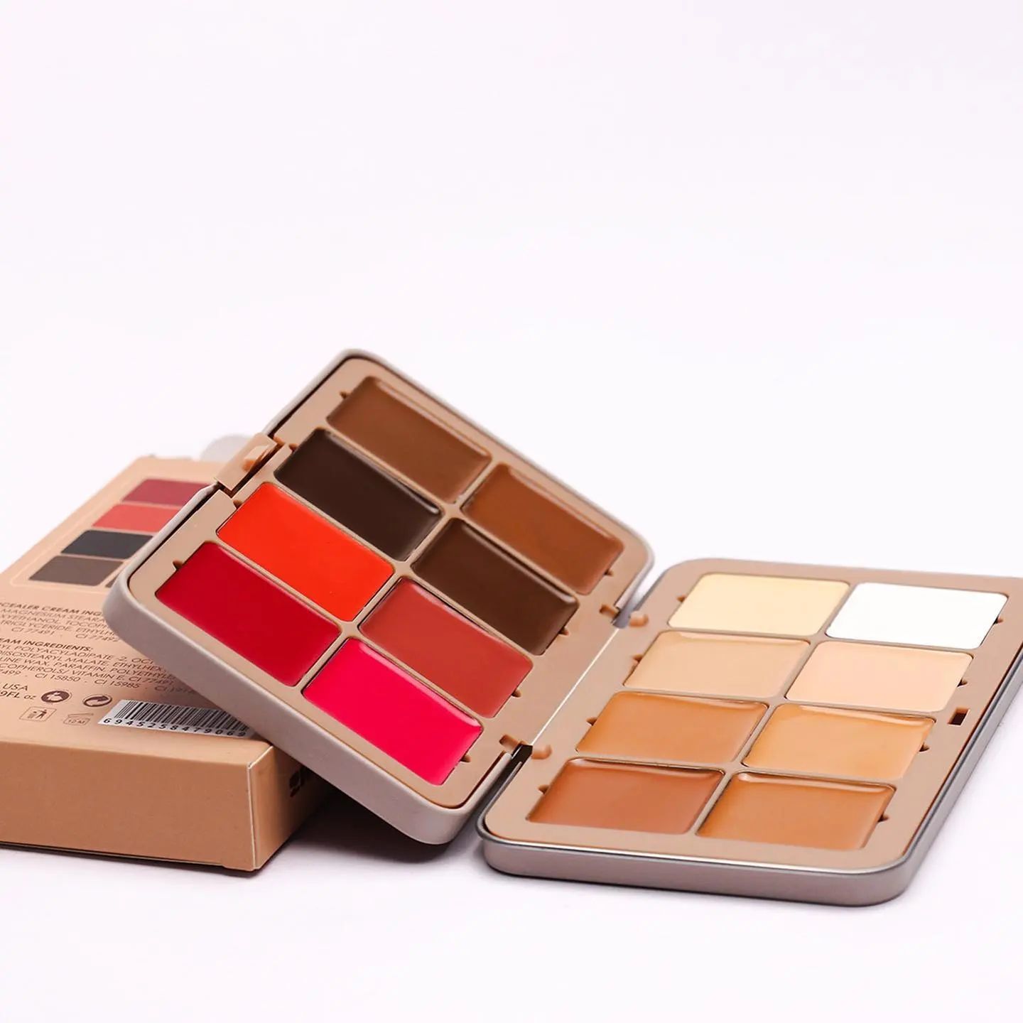 Zikel concealer and blush palette