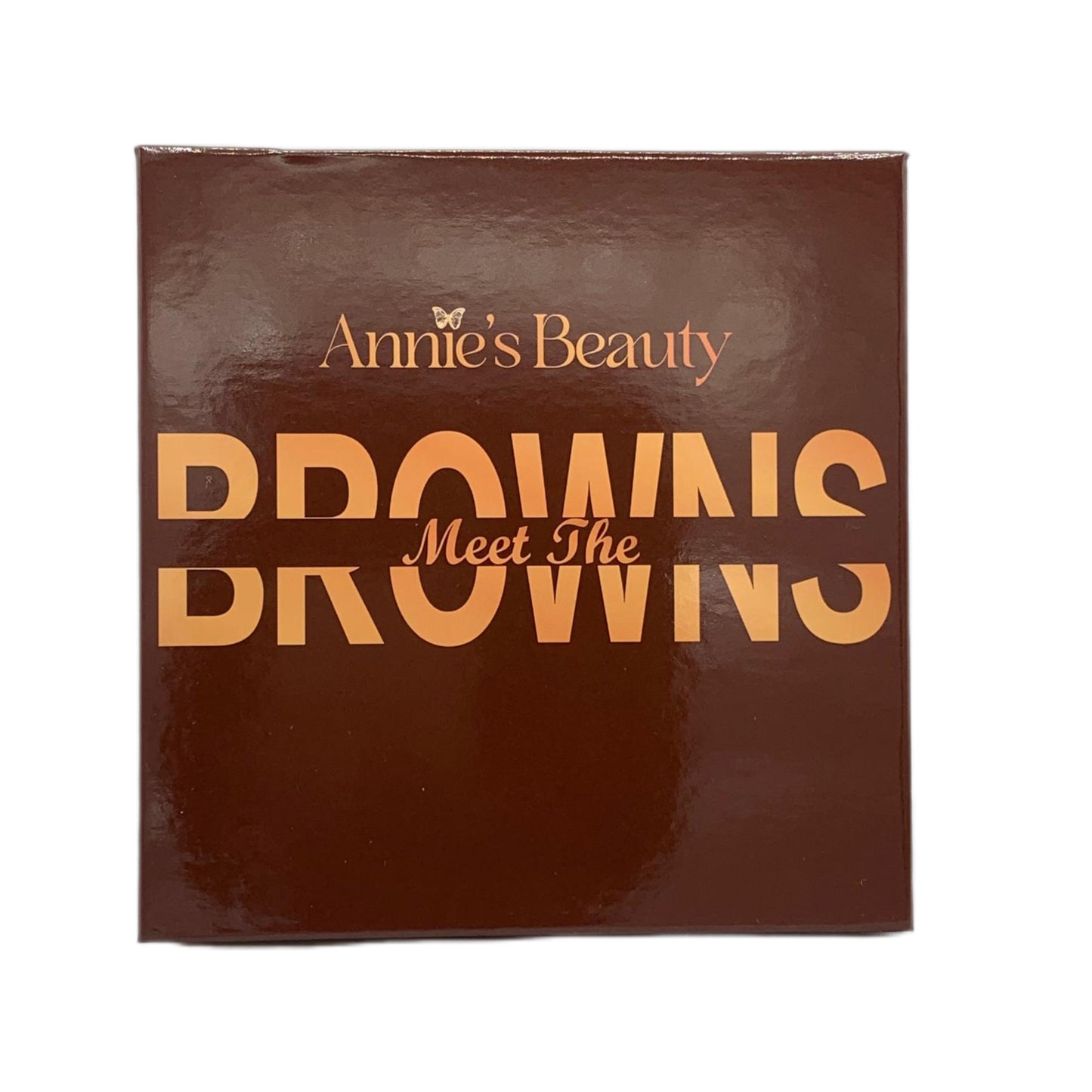 Palette de 9 fards à paupières PETIT FORMAT - "Meet the Browns" Annie's Beauty