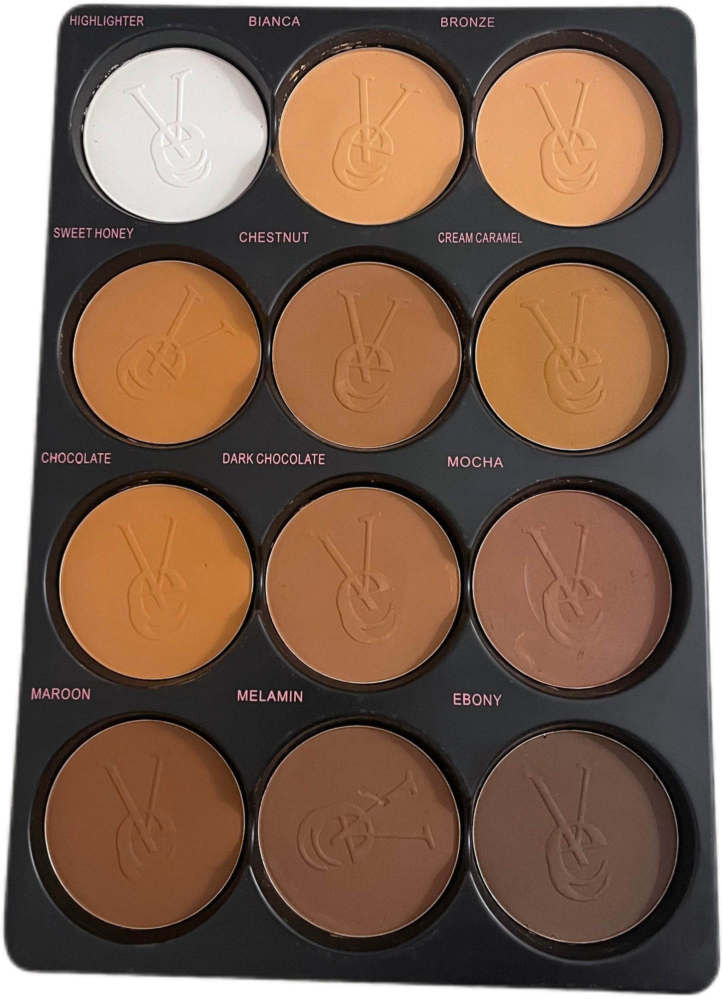 Vee Beauty 12-in-1 Loose Powder Palette