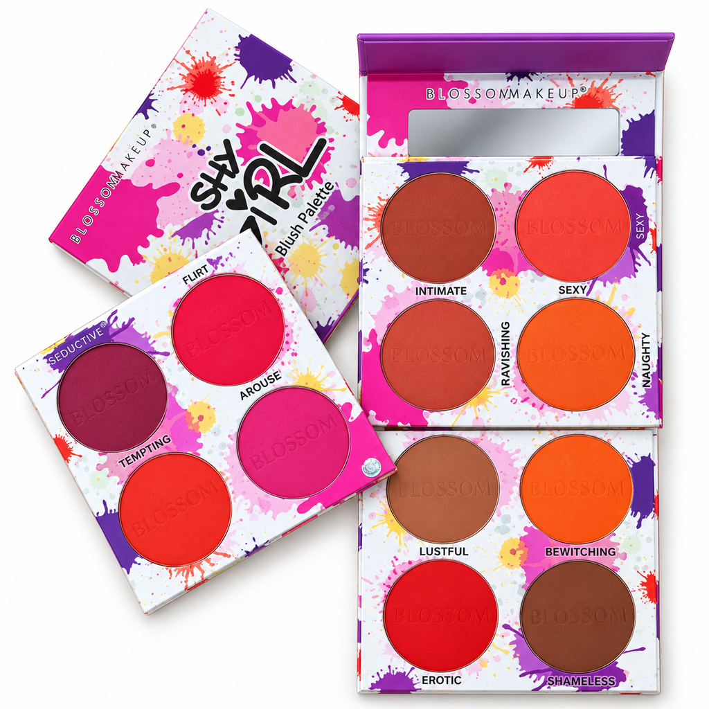 Palette de blush 12 teintes blossomakeup