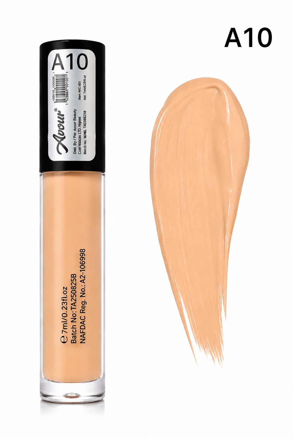 AVOUR – Liquid Concealer Invisible Coverage | Anticernes & Correcteur liquide