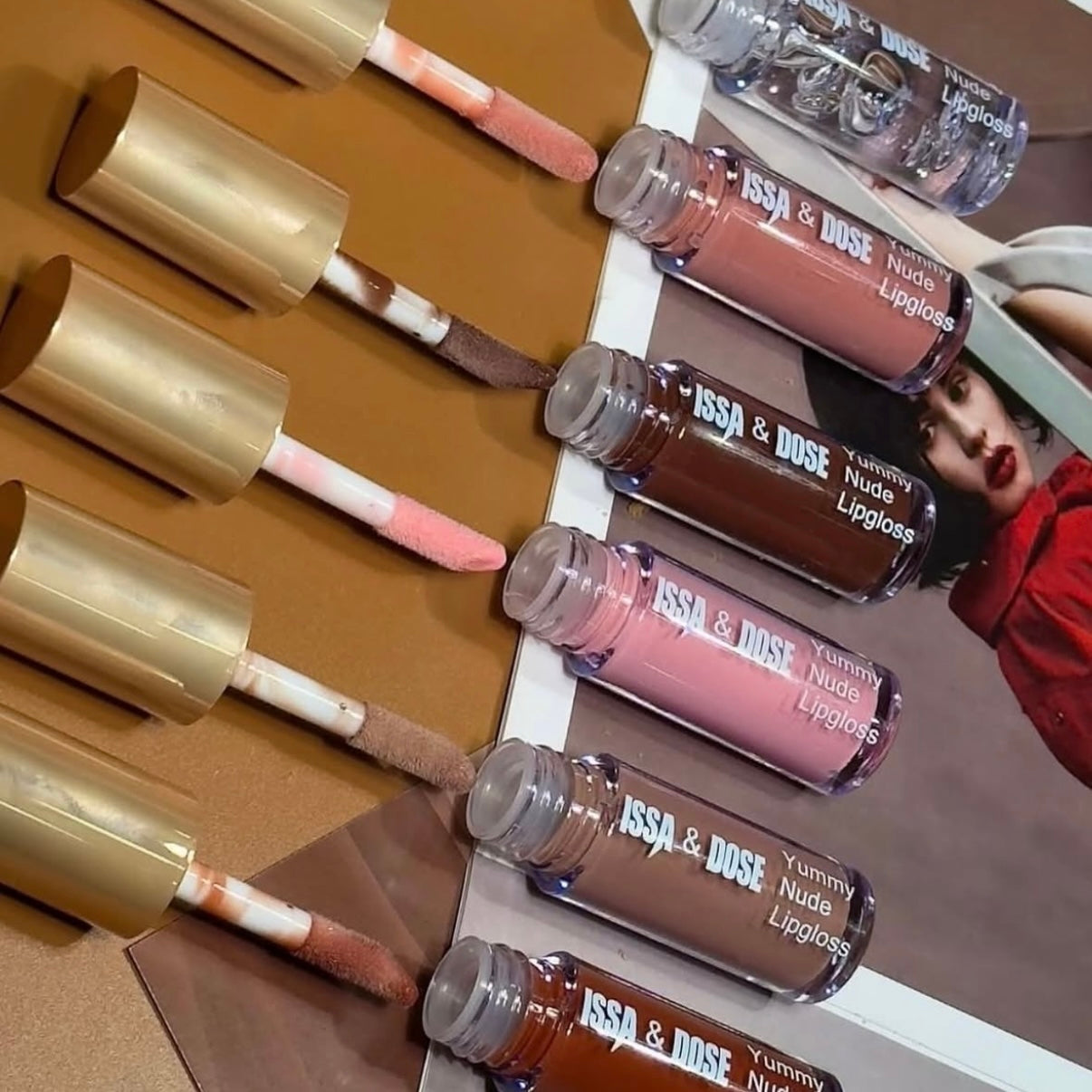 Palette de Gloss Yummy – Issa & Dose (6 Teintes Ultra Gourmandes)