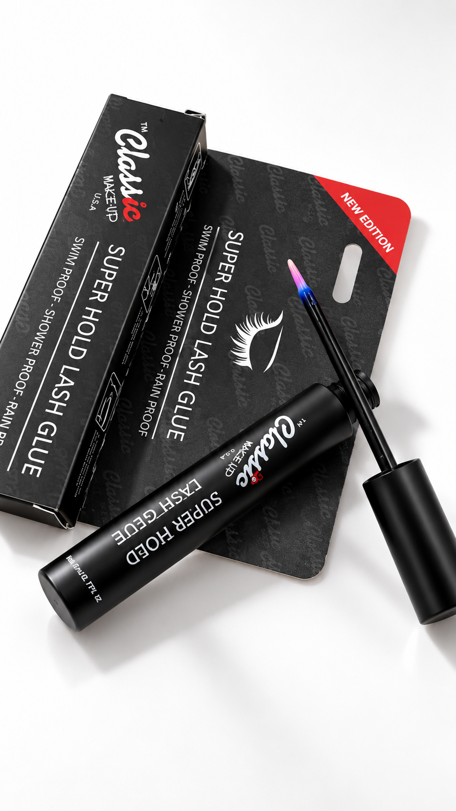 Colle à faux cils Super Hold Lash Glue - Classic Makeup