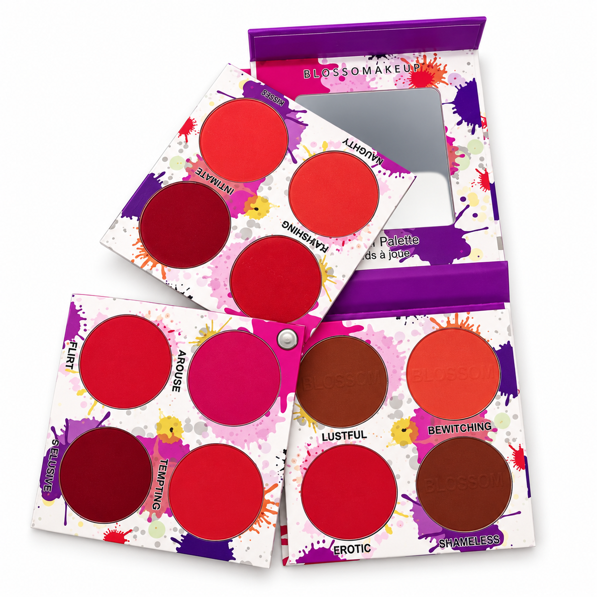 Palette de blush 12 teintes blossomakeup
