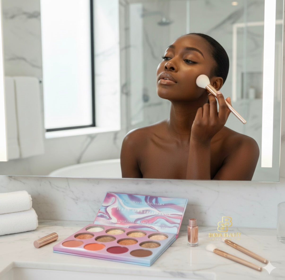 Palette blush & highlight « Shimmering & Shine - ADVENTURE