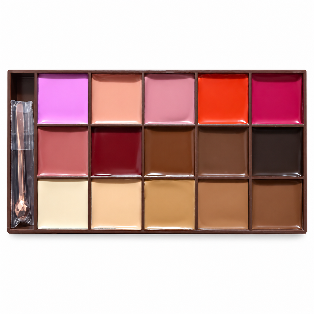 Palette blush, bronzer, anticerne - Vee Beauty Creamy