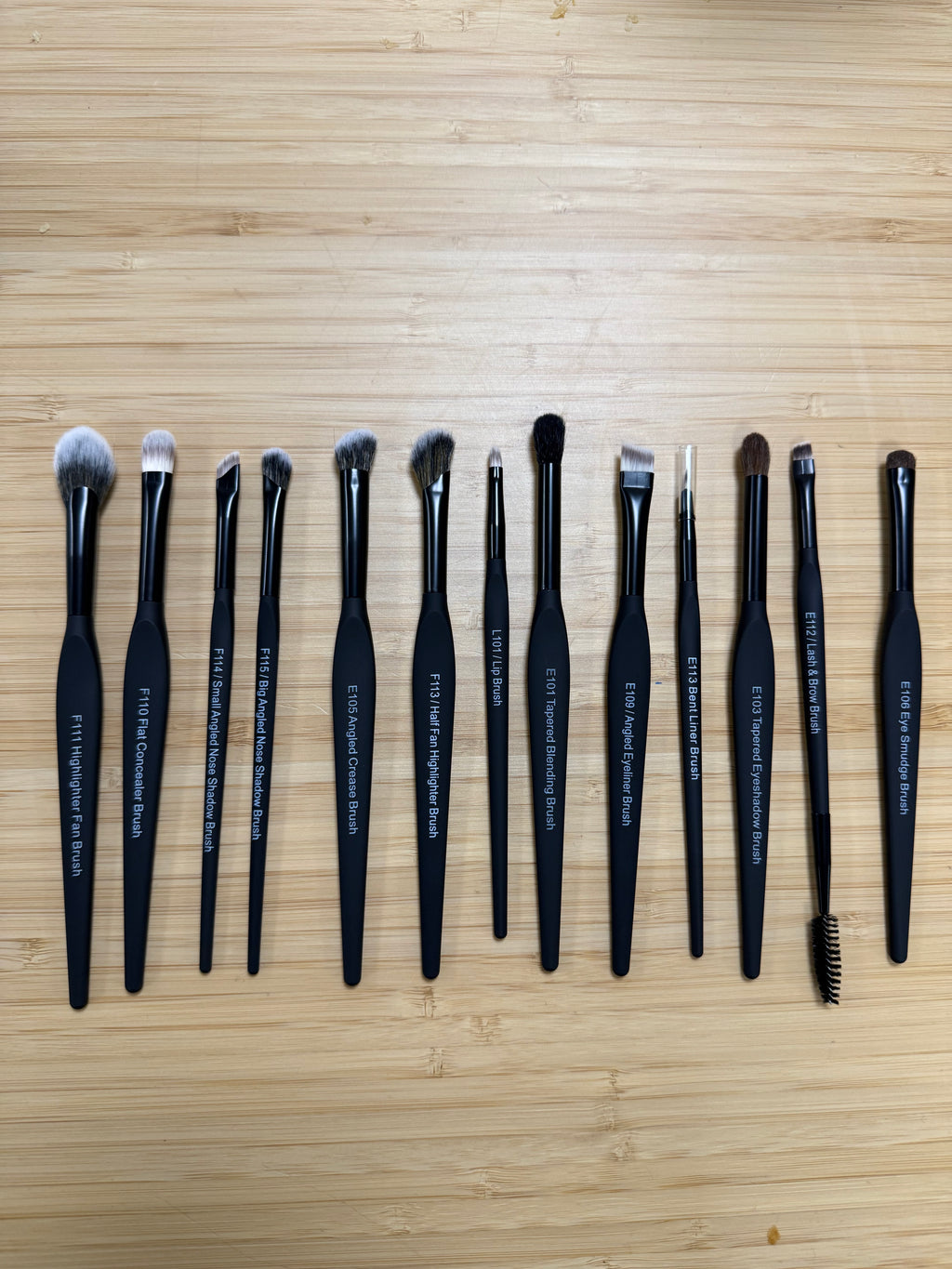 Set de pinceaux maquillage professionnels