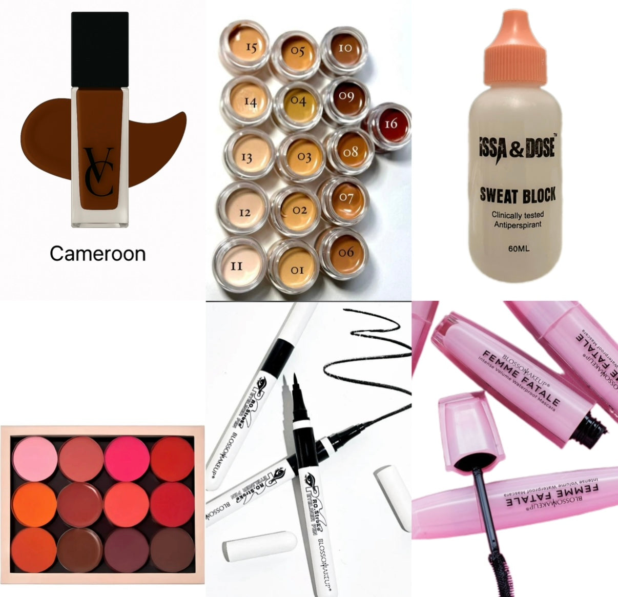 Kit fond de teint Cameroon