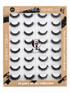 Faux cils luxe Chee_lashes - Coffret 16 paires
