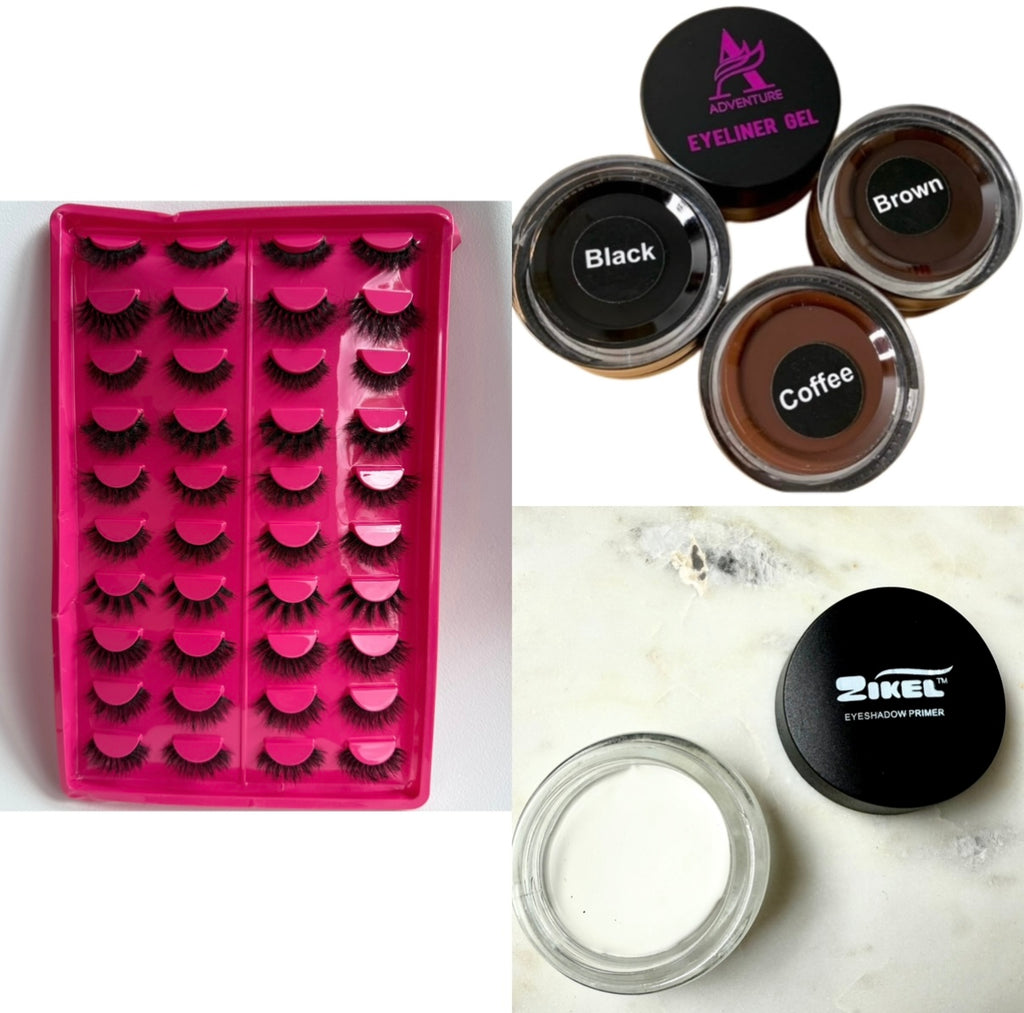 Kit Spécial Yeux – Pro Makeup Artist (Cils, Sourcils & Paupières)