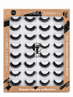 Faux cils luxe Chee_lashes - Coffret 16 paires