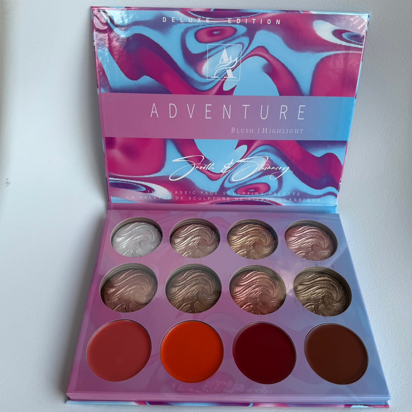 Palette blush & highlight « Shimmering & Shine - ADVENTURE