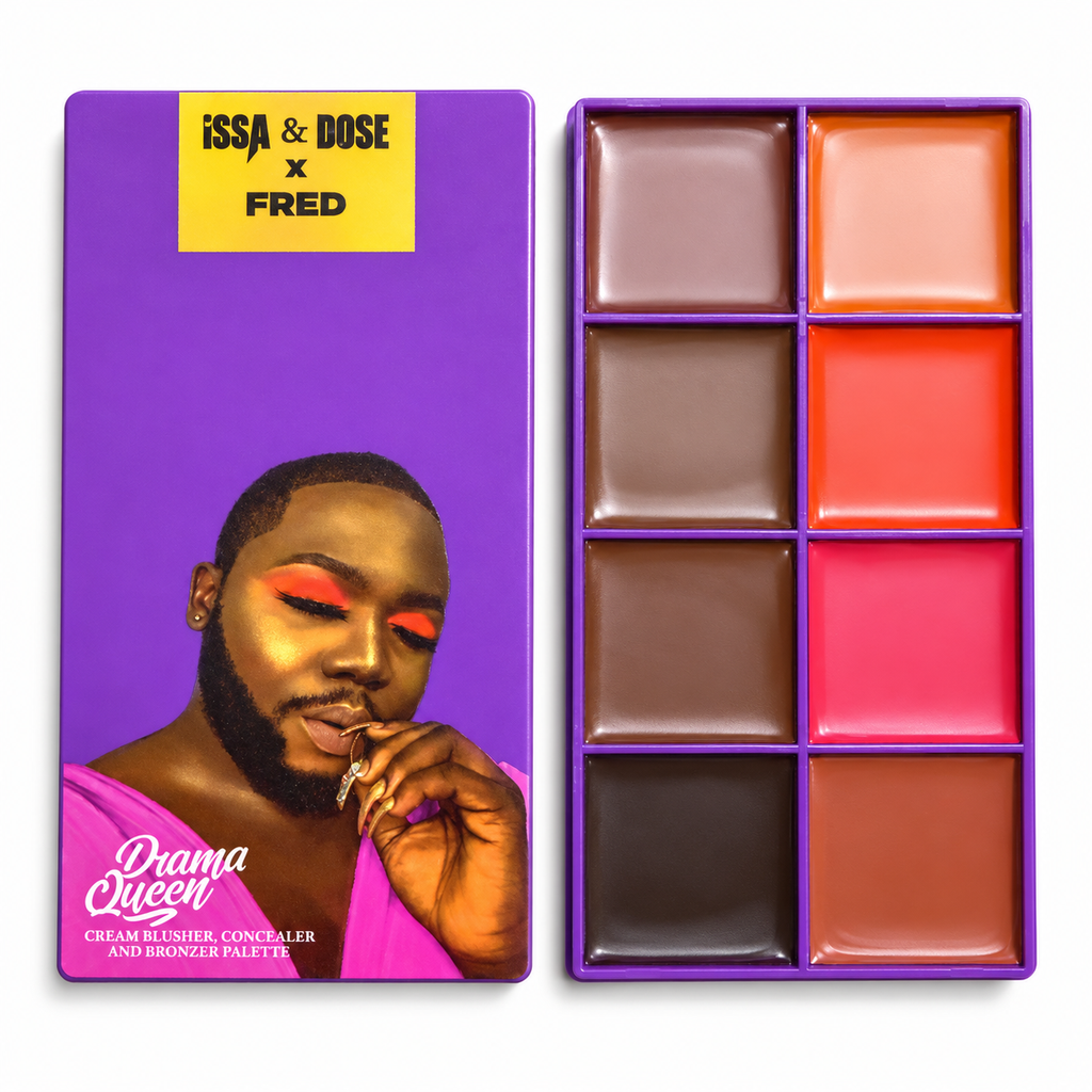 Palette Drama Queen 8 teintes de blush et bronzer crème - Issa & Dose x Fred