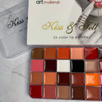 Palette de 24 Rouges à Lèvres Kiss & Tell –  Art.makeup