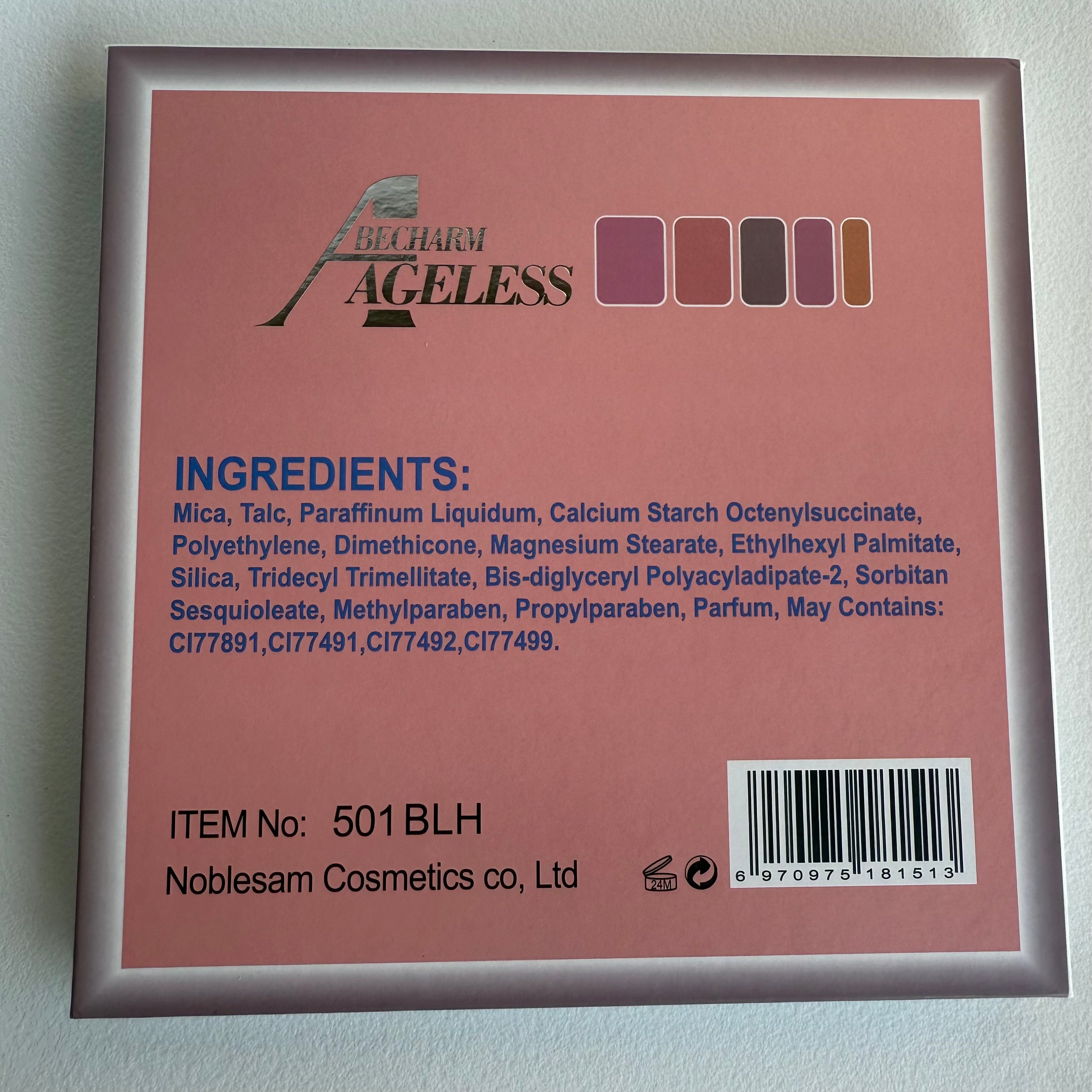 Palette HD Matte Blush “Touch Me”- BECHARM AGELESS