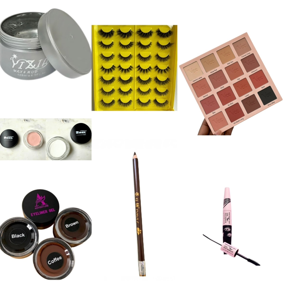 Kit Spécial Yeux – Pro Makeup Artist (Cils, Sourcils & Paupières)