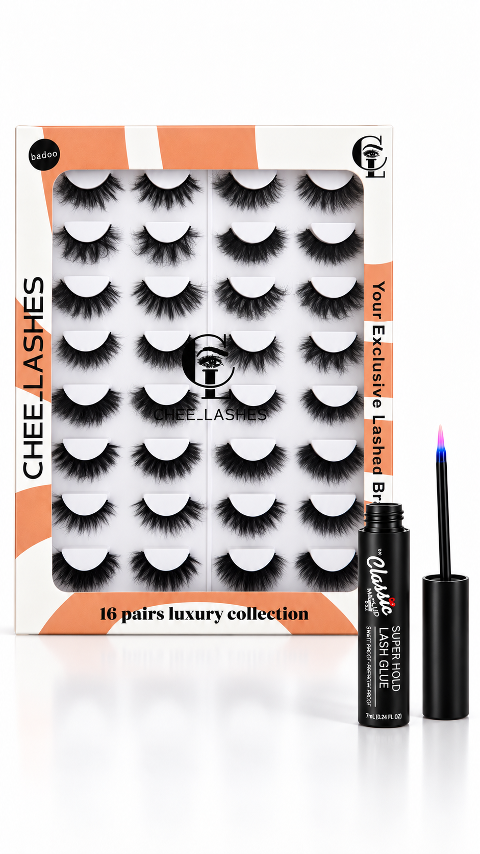 Duo faux cils  CHEE_LASHES + colle Classic