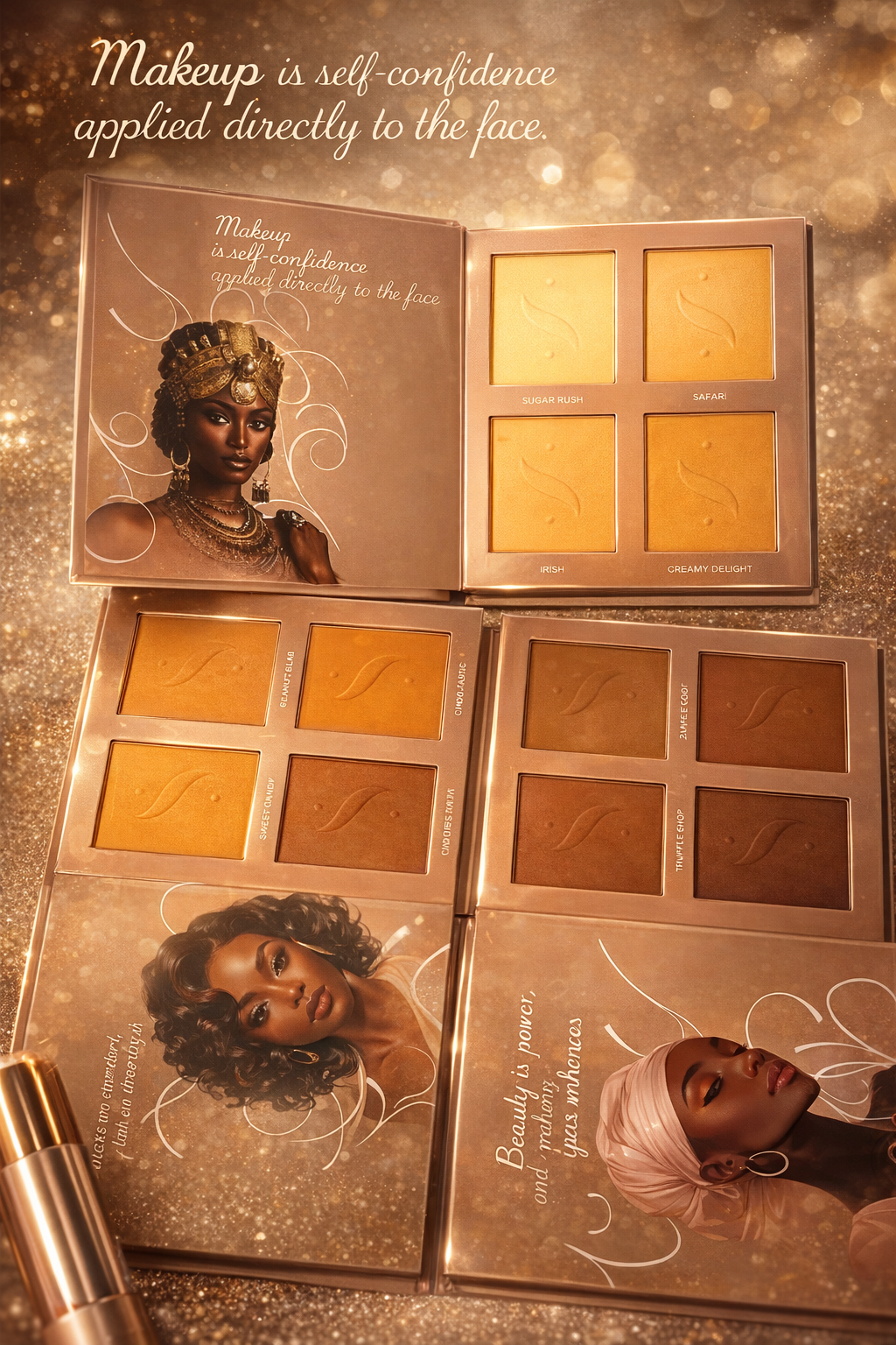 Palette poudre “Shades of Chocolate 12-in-1” Sylvimak