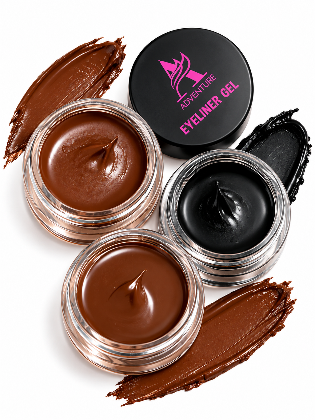 Adventure black eyeliner gel