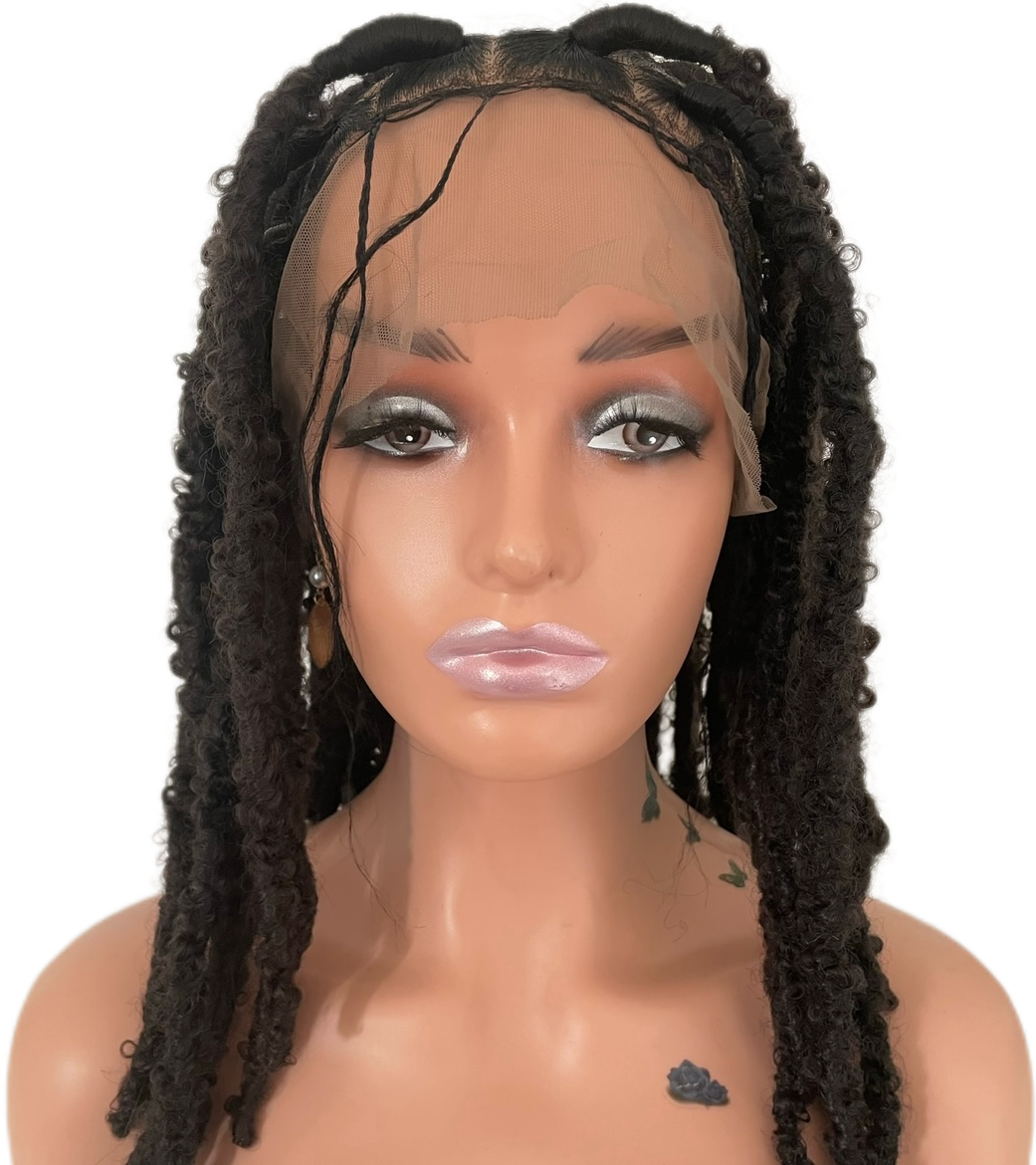 Butterfly locks wig LILA