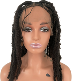 Perruque locks butterfly LILA