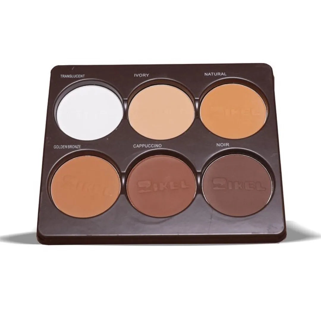 Mini 6-in-1 Palette: Loose Powder, Highlighter &amp; Bronzer Holy Grail Zikel