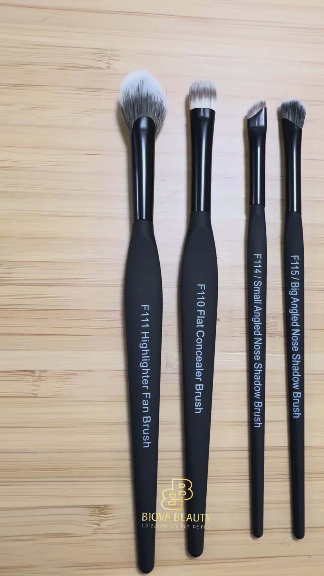 Set de pinceaux maquillage professionnels