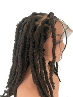 Perruque locks butterfly LILA