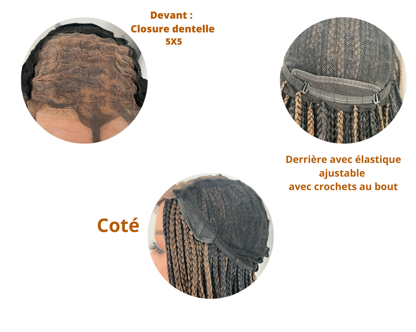 Perruque tresses africaines AFI